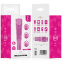 Intense Fun Toys - Intense - Kurt Mini Massager With 4 Interchangeable Heads Pink