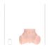 Bodyforms - Bree Knox - Dual Entry Vibrating Masturbator - 4,2 kg / 9.3 lbs - Flesh Bodyforms - Bree Knox - Dual Entry Vibrating Masturbator - 4,2 kg / 9.3 lbs - Flesh