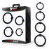 Set of 4 Penis Rings Silicone S, M, L and XL Set of 4 Penis Rings Silicone S, M, L and XL