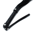 Kiotos Leather Black Leather Flogger with Braided Handle
