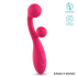Rollie Double Ball Vibrator USB Silicone Pink Cl50 Rollie Double Ball Vibrator USB Silicone Pink Cl50