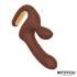 Mocca Thrusting Vibrator w/Rabbit & Grip Cl,27 Mocca Thrusting Vibrator w/Rabbit & Grip Cl,27