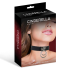 Cinderella Collar with Double Ring Black Cinderella Collar with Double Ring Black