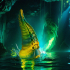 Epic - Cetus Dildo Green Tentacle Small Size Epic - Cetus Dildo Green Tentacle Small Size