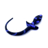 Kiotos X Anal Plug Dog Tail Black/Blue Kiotos X Anal Plug Dog Tail Black/Blue