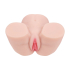 Bodyforms - Vivica Lenore - Dual Entry Vibrating Masturbator - 3,5 kg / 7.7 lbs - Flesh Bodyforms - Vivica Lenore - Dual Entry Vibrating Masturbator - 3,5 kg / 7.7 lbs - Flesh