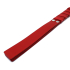 Kiotos Leather Red Leather Paddle with Silver D-Ring Handle