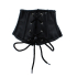 Kiotos Leather Black Leather Lace-Up Corset Collar Kiotos Leather Black Leather Lace-Up Corset Collar