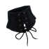 Kiotos Leather Black Leather Lace-Up Corset Collar Kiotos Leather Black Leather Lace-Up Corset Collar