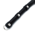 Kiotos Leather Black Leather Single Flap Whip D-Ring