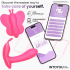 Wingy stymulator motylkowy Intoyou z aplikacją Peach Red