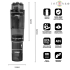 Intense Fun Toys - Intense - Kurt Mini Massager With 4 Interchangeable Heads Black