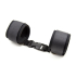 LATETOBED BDSM LINE Neoprene Handcuffs with Veldro Black