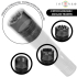 Intense Fun Toys - Intense - Kurt Mini Massager With 4 Interchangeable Heads Black