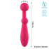 Rollie Double Ball Vibrator USB Silicone Pink Cl50 Rollie Double Ball Vibrator USB Silicone Pink Cl50