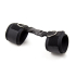LATETOBED BDSM LINE Neoprene Handcuffs with Veldro Black