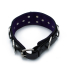 Kiotos Leather Black Leather Collar Deluxel O-Ring Multi-D-Rings Kiotos Leather Black Leather Collar Deluxel O-Ring Multi-D-Rings