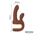 Mocca Thrusting Vibrator w/Rabbit & Grip Cl,27 Mocca Thrusting Vibrator w/Rabbit & Grip Cl,27