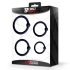 Set of 4 Penis Rings Silicone S, M, L and XL Set of 4 Penis Rings Silicone S, M, L and XL