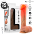 MR INTENSE - LOGAN VIBRATOR DILDO SILICONE WITH HEAT EFFECT AND REMOTE CONTROL 20 CM -Ø- 4,1 CM MR INTENSE - LOGAN VIBRATOR DILDO SILICONE WITH HEAT EFFECT AND REMOTE CONTROL 20 CM -Ø- 4,1 CM