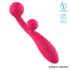 Rollie Double Ball Vibrator USB Silicone Pink Cl50 Rollie Double Ball Vibrator USB Silicone Pink Cl50