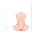 Bodyforms - Ava Monroe - Dual Entry Vibrating Masturbator with Sleeves - 20 kg / 44.1 lbs - Flesh