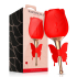 Rose with Suction and Vibrating Butterfly