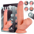 Dirk Triple Texture Dildo w/Swing Balls 10
