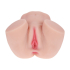 Bodyforms - Mia Hart - Dual Entry Vibrating Masturbator - 2,5 kg / 5.7 lbs - Flesh