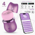 Suvi Stimulator with Licking, Biting, Suction and Vibration USB-C with APP Suvi Stimulator with Licking, Biting, Suction and Vibration USB-C with APP