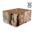 Bodyforms - Aveline Luxe - Dual Entry Vibrating Masturbator - 14 kg / 30.9 lbs - Flesh