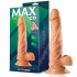 MAX & CO Zane realistyczne dildo z jądrami i przyssawką 19,5 cm MAX & CO Zane realistyczne dildo z jądrami i przyssawką 19,5 cm