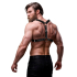 Fetish Submissive Attitude - Eco-Leather Chest Harness With Double Support And Studs For Men Fetish Submissive Attitude - Eco-Leather Chest Harness With Double Support And Studs For Men
