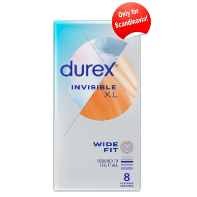 N Durex Invisible III XXL