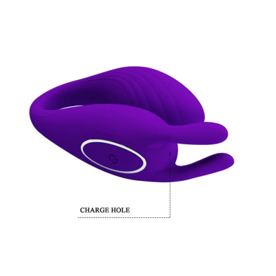 Pretty Love Bill Vibro Massager Purple