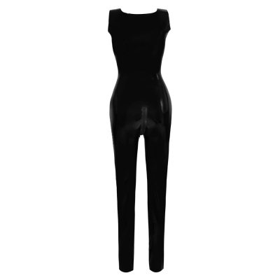 Latex Catsuit black XL