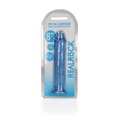 Straight Realistic Dildo with Suction Cup - 8\'\' / 20