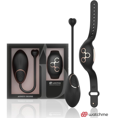 ANNE\'S DESIRE - EGG REMOTE CONTROL TECHNOLOGY WATCHME BLACK/GOLD
