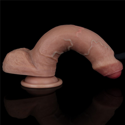 Dildo realistyczne z przyssawką i jędrnymi jądrami 20,5cm Lovetoy