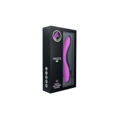 RECHARGEABLE TAPPING VIBRATOR V8 PURPLE