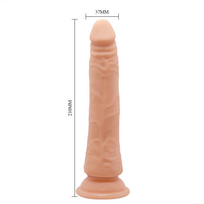 Dildo z przyssawką i licznymi stymulującymi wypustkami Barbara Bob 21cm LyBaile