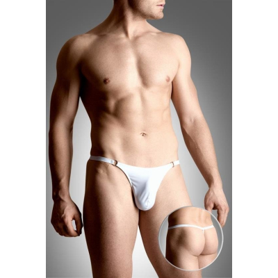 Mens thongs 4487 biały