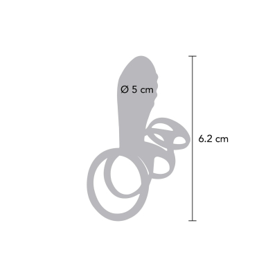 ToyJoy Happiness Halo Halo C-Ring Sleeve