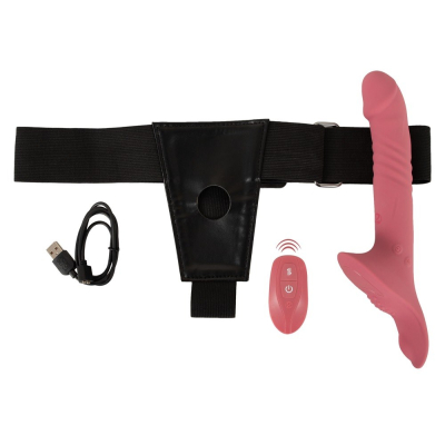 Your Strap-On Vibrator Pink