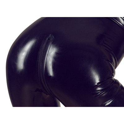 Latex Catsuit black L