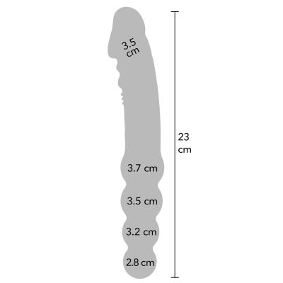 Dual Sided Anal Vibrator