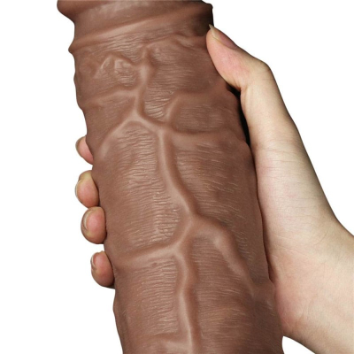 Dildo z wibracjami 8 trybów 2 prędkości 27cm Lovetoy