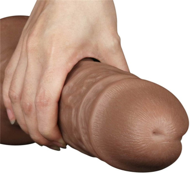 Dildo z wibracjami 8 trybów 2 prędkości 27cm Lovetoy