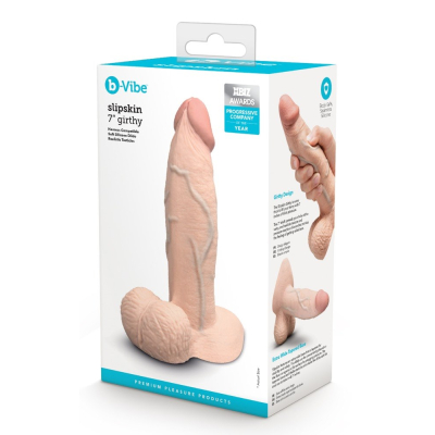 b-Vibe Slipskin 7\" Girthy Crea