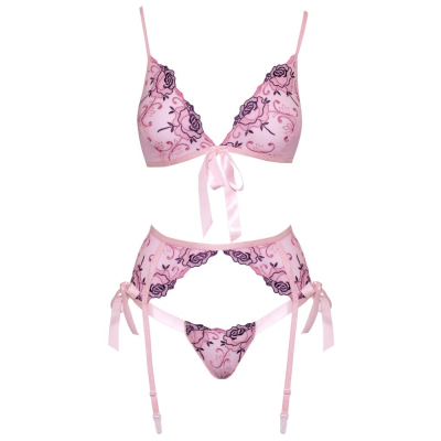 Bra Set Embroidery L/XL